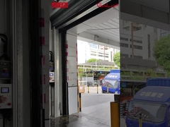 Sensore di cortina di luce infrarossa da 1000 mm a 16 fasci per serratura a rulli per porte sezionali