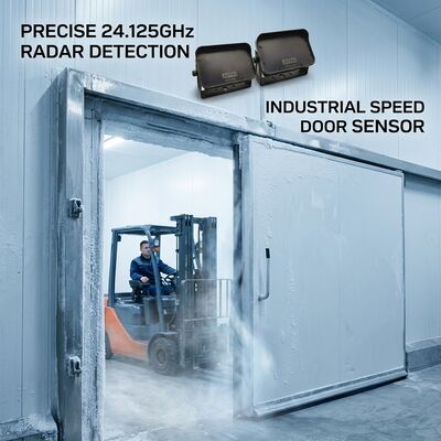 Speed Doors Industrial Radar Sensor with Cross-Traffic Masking and 24.125GHz Antenna Frequency