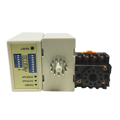 LD-200 Dual Channel Vehicle Loop Detector con gamma 20-2000uh e potenza 110-240VAC per la gestione del parcheggio