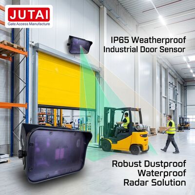 Sensore radar di movimento a microonde protetto IP65 con uscita a doppio relè e frequenza di 24,125 GHz per porte industriali