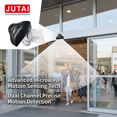 RD24-4 Sensore di movimento automatico della porta di vetro 5m Altezza di installazione doppio canale