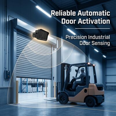 Sensore di movimento a microonde protetto IP65 per porte di fabbrica