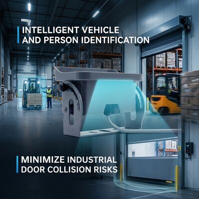 Dettore di movimento a microonde a doppia modalità per porte di garage industriali