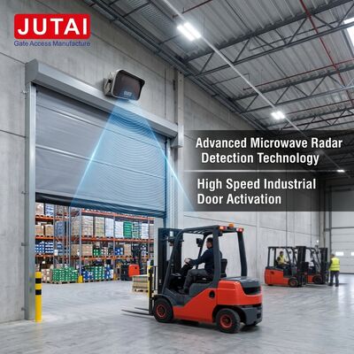 Radar a microonde per il rilevamento dei carrelli elevatori nelle porte industriali