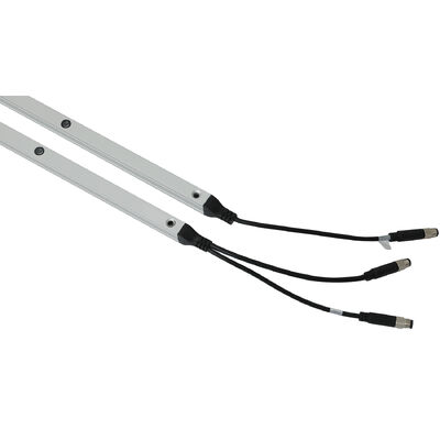 CG15-8L12 1500mm 8 Raggi 12m Rilevamento IP67 Barriera Ottica di Sicurezza per Porte Industriali con Griglia di Sicurezza a Infrarossi e Modalità di Occultamento