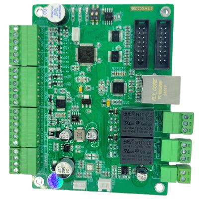 Controller LED per Parcheggio NED200 con TCP IP MQTT RS485 HUB75 HUB08 Relè e Trasmissione Vocale