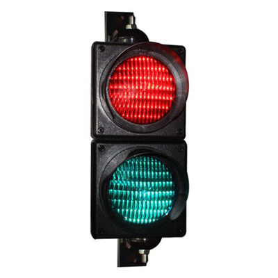 Semaforo LED Rosso Verde da 100mm per Barriera Parcheggio Ingresso Uscita Veicoli e Controllo Accessi