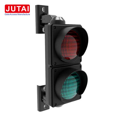 JD112HF-C 100 mm Luce di segnale di traffico a LED rosso-verde con LED ad alta potenza OSRAM, lente a Fresnel e IP65 per cancello di barriera di parcheggio e controllo dell'accesso dei veicoli