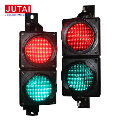 JD112HF-C 100 mm Luce di segnale di traffico a LED rosso-verde con LED ad alta potenza OSRAM, lente a Fresnel e IP65 per cancello di barriera di parcheggio e controllo dell'accesso dei veicoli