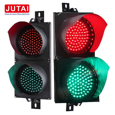 JD112HF-C Semaforo LED Rosso Verde 100mm con LED OSRAM ad alta potenza, lente Fresnel e IP65 per controllo accessi veicoli con barriera di parcheggio